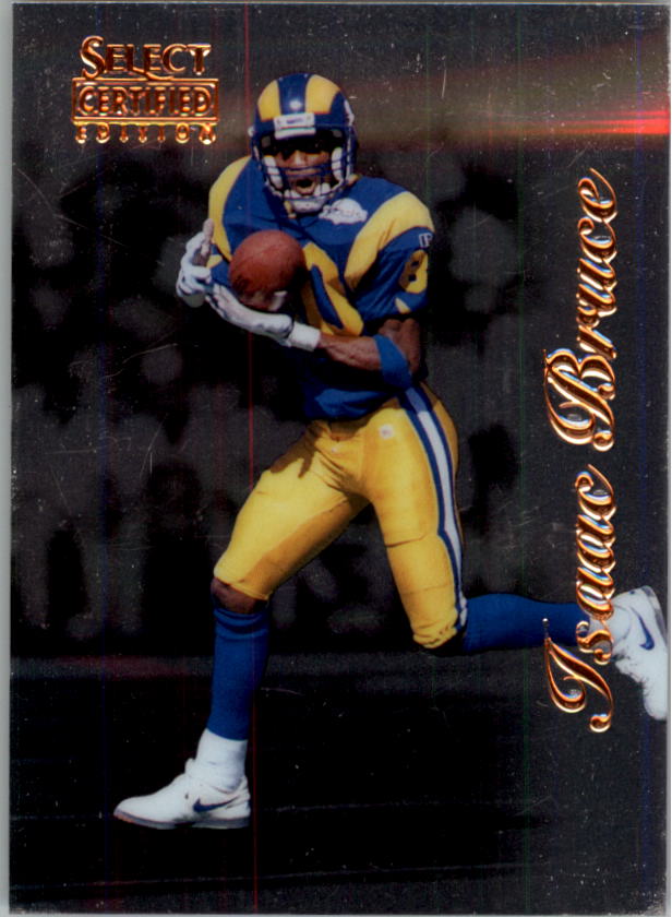 1996 Select Certified #1 Isaac Bruce