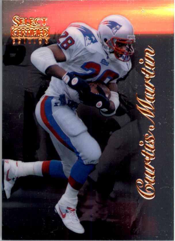 1996 Select Certified #77 Curtis Martin