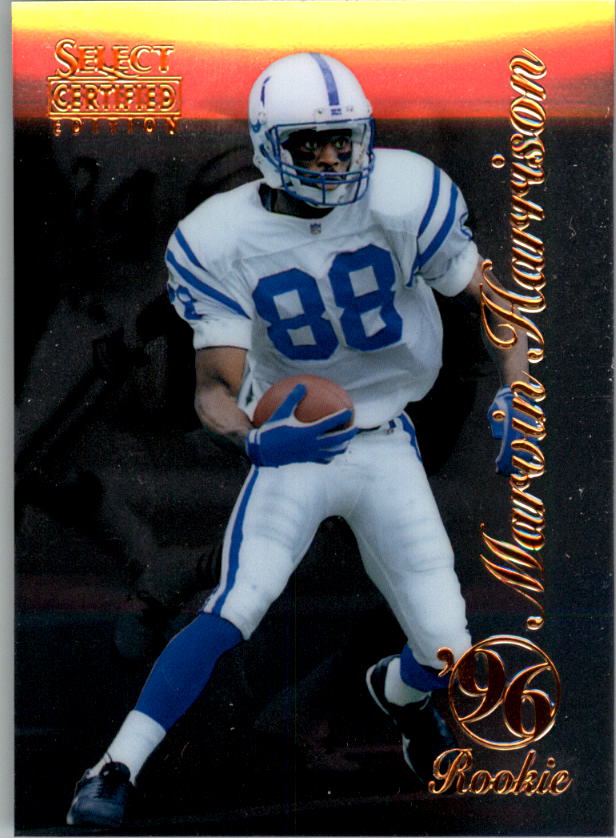 1996 Select Certified #91 Marvin Harrison RC