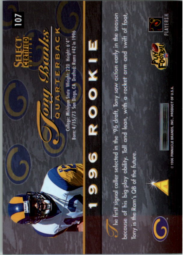 Tamarick Vanover - Kansas City Chiefs - You Make The Play (NFL Football  Card) 1996 Upper Deck Collector's Choice # Y 24 Mint