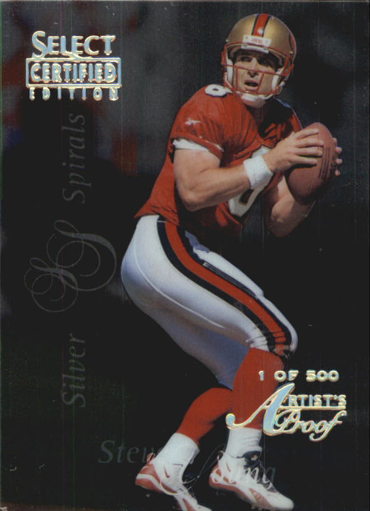 1996 Select Certified Artist's Proofs #119 Steve Young SS