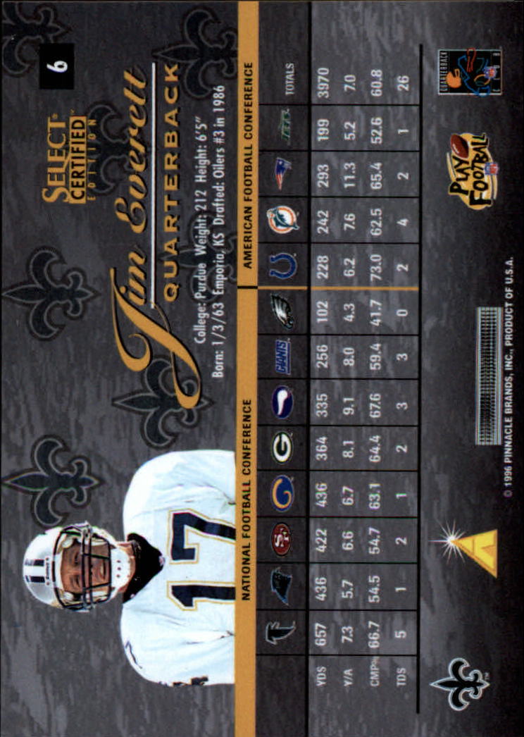B3164- 1996 Select Certified Premium Stock FB Cards -You Pick- 15+ FREE US SHIP - Picture 13 of 245
