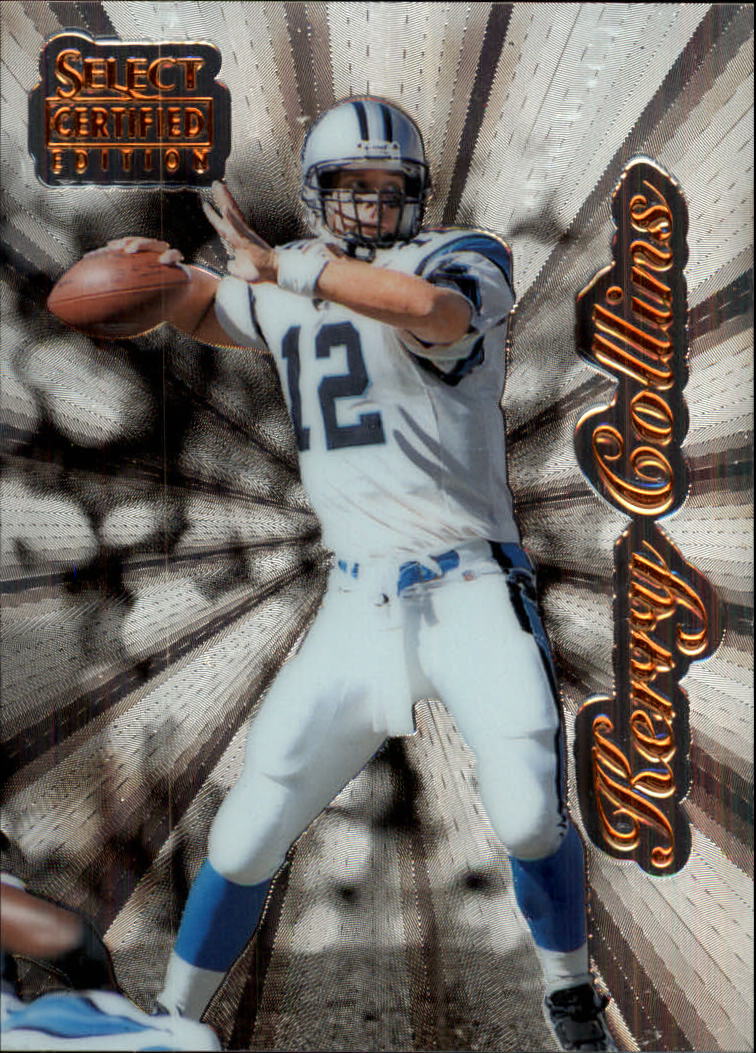 1996 Select Certified Premium Stock #17 Kerry Collins