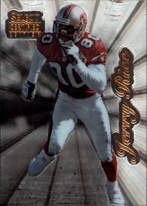 1996 Select Certified Premium Stock #62 Jerry Rice