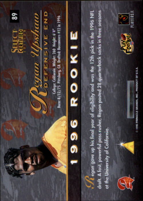 B3164- 1996 Select Certified Premium Stock FB Cards -You Pick- 15+ FREE US SHIP - Picture 175 of 245