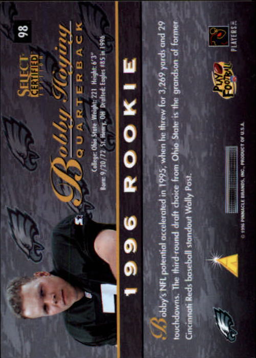 B3164- 1996 Select Certified Premium Stock FB Cards -You Pick- 15+ FREE US SHIP - Picture 191 of 245