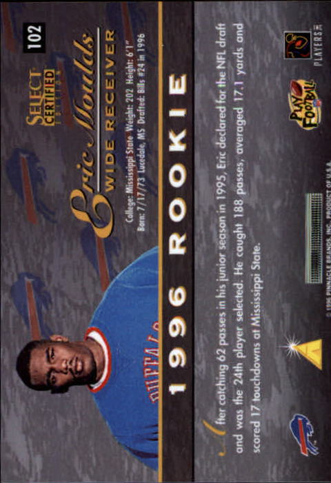 B3164- 1996 Select Certified Premium Stock FB Cards -You Pick- 15+ FREE US SHIP - Picture 199 of 245