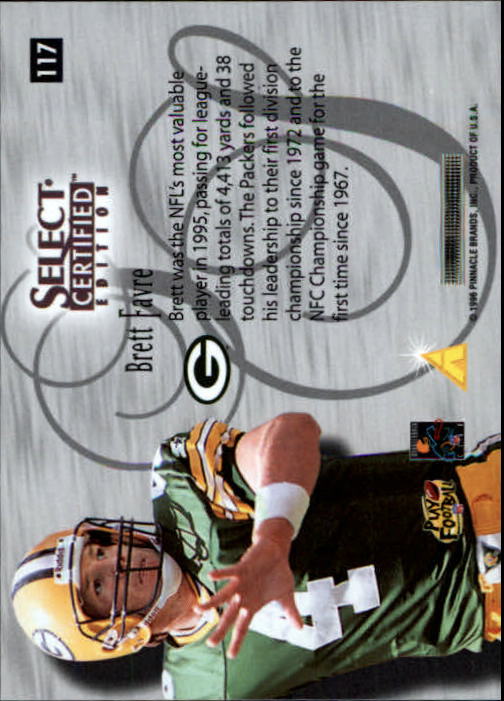 B3164- 1996 Select Certified Premium Stock FB Cards -You Pick- 15+ FREE US SHIP - Picture 229 of 245