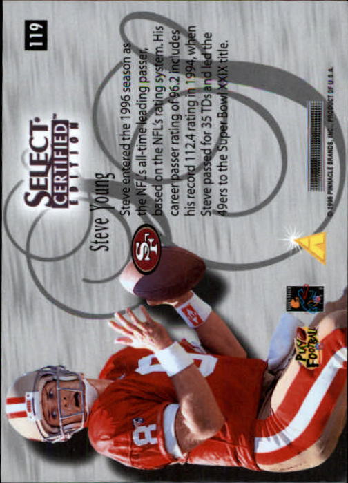 B3164- 1996 Select Certified Premium Stock FB Cards -You Pick- 15+ FREE US SHIP - Picture 233 of 245