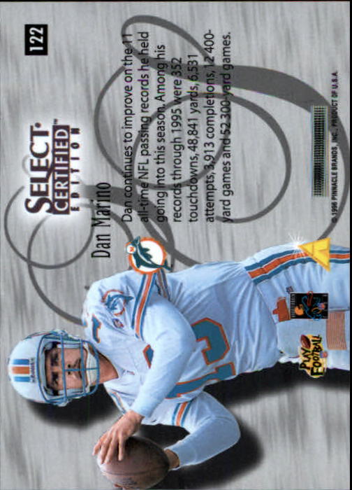 B3164- 1996 Select Certified Premium Stock FB Cards -You Pick- 15+ FREE US SHIP - Picture 239 of 245