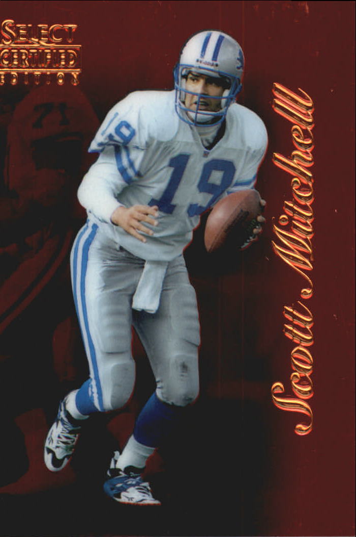 1996 Select Certified Red #14 Scott Mitchell