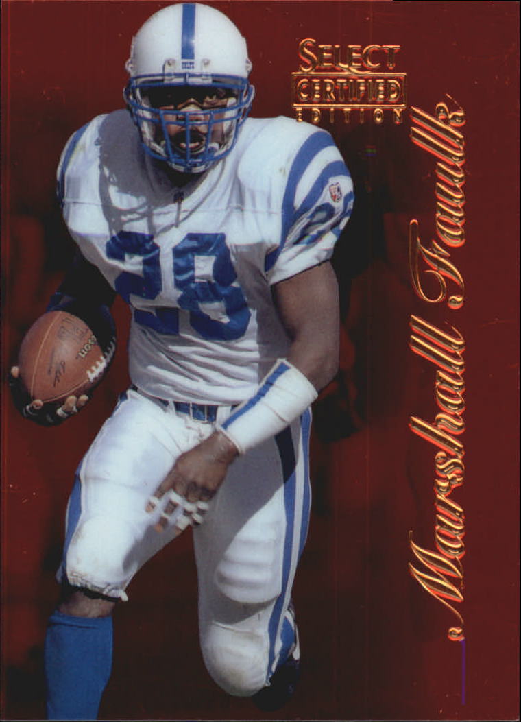 1996 Select Certified Red #26 Marshall Faulk