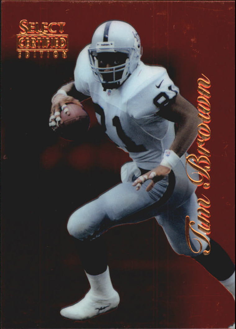 1996 Select Certified Red #61 Tim Brown