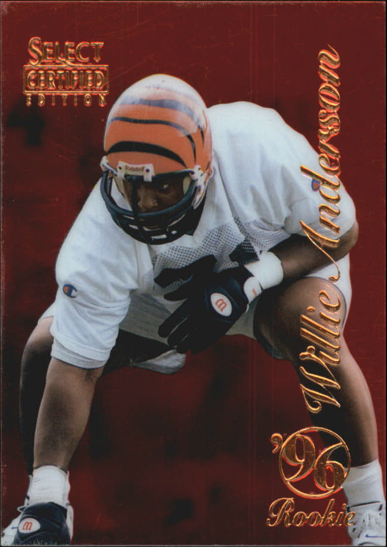 1996 Select Certified Red #96 Willie Anderson