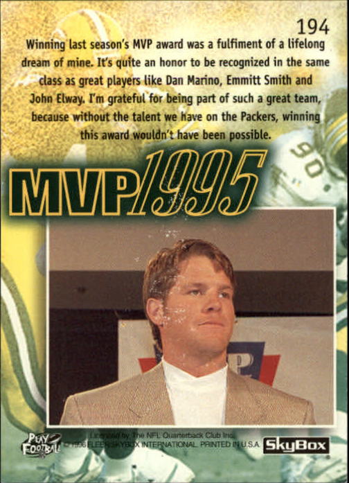 Brett Favre cards (1991-2001) Packers - You Choose - Picture 135 of 372