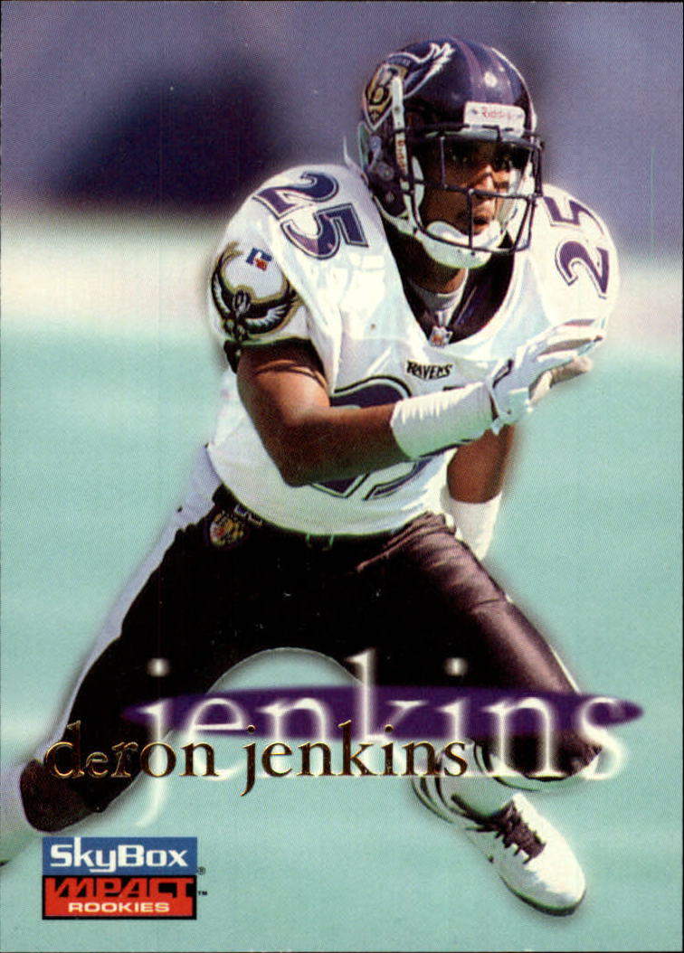 1996 SkyBox Impact Rookies #4 DeRon Jenkins