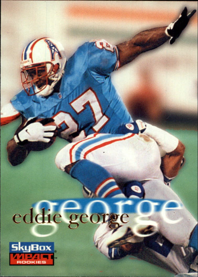 1996 SkyBox Impact Rookies #24 Eddie George RC