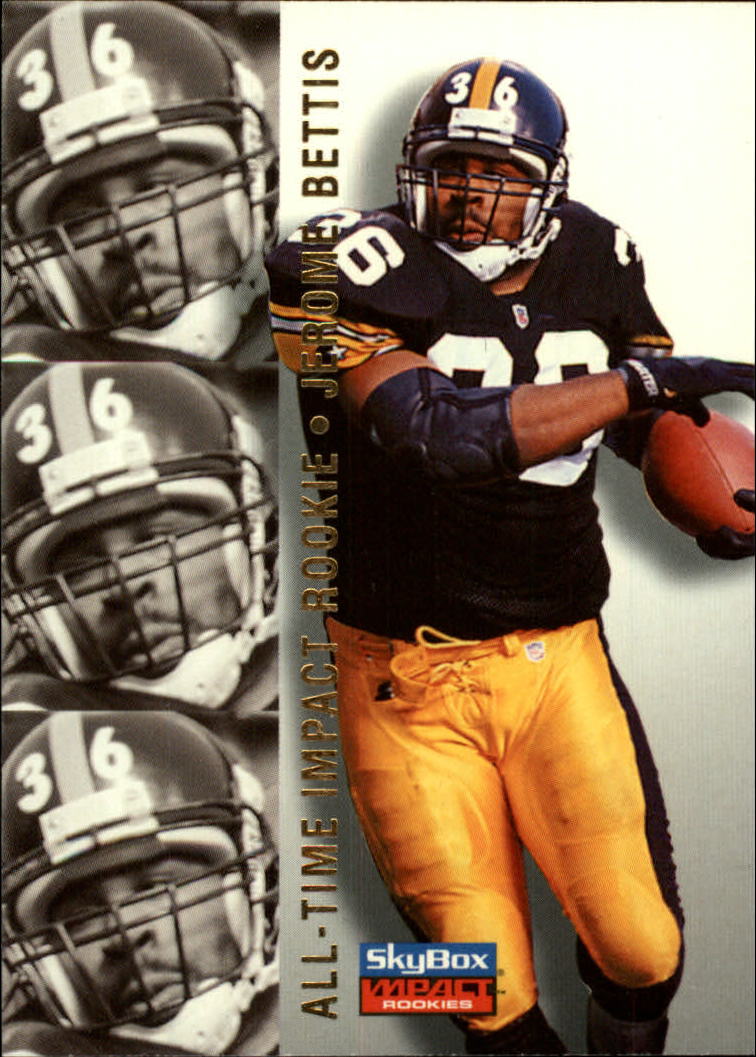 Jerome Bettis #9 Prices, 1994 Fleer Jerome Bettis Rookie of the Year