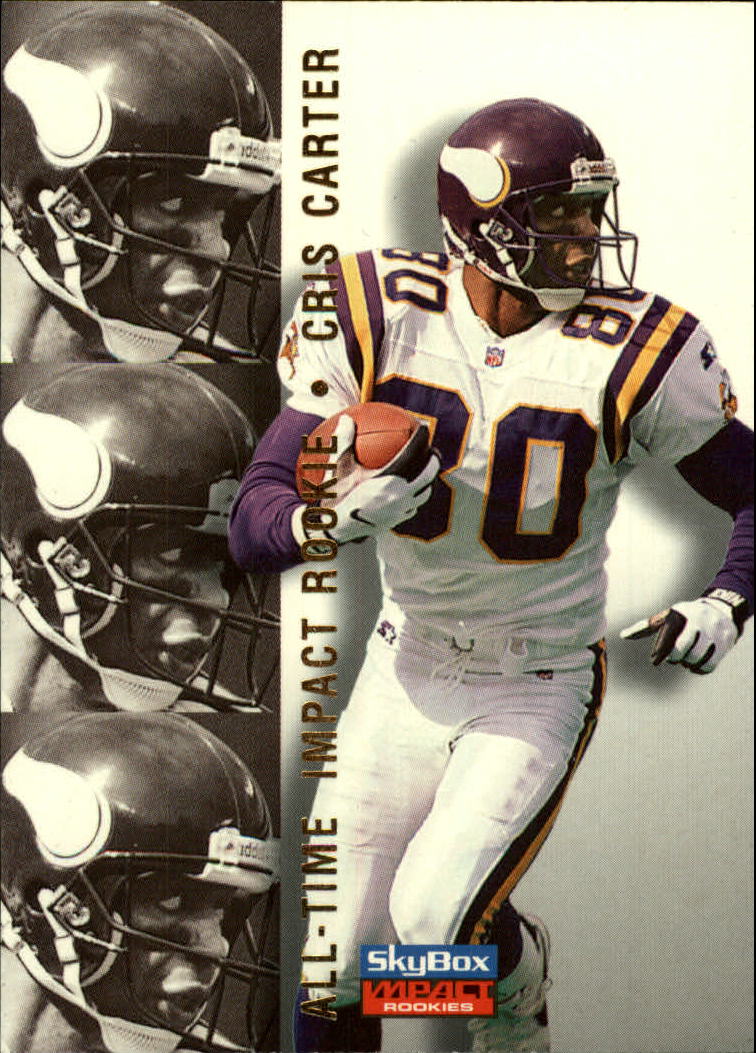 1989 Pro Set Football #314 Cris Carter Rookie Eagles Vikings Ohio