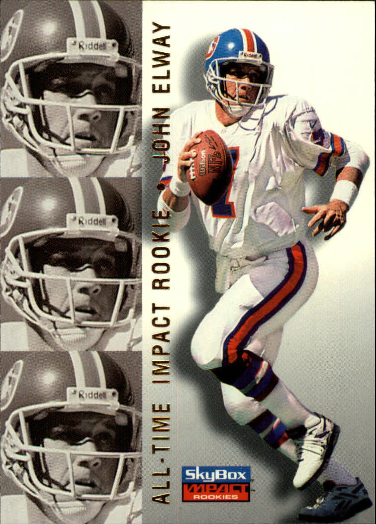 1996 SkyBox Impact Rookies #79 John Elway AIR - NM-MT