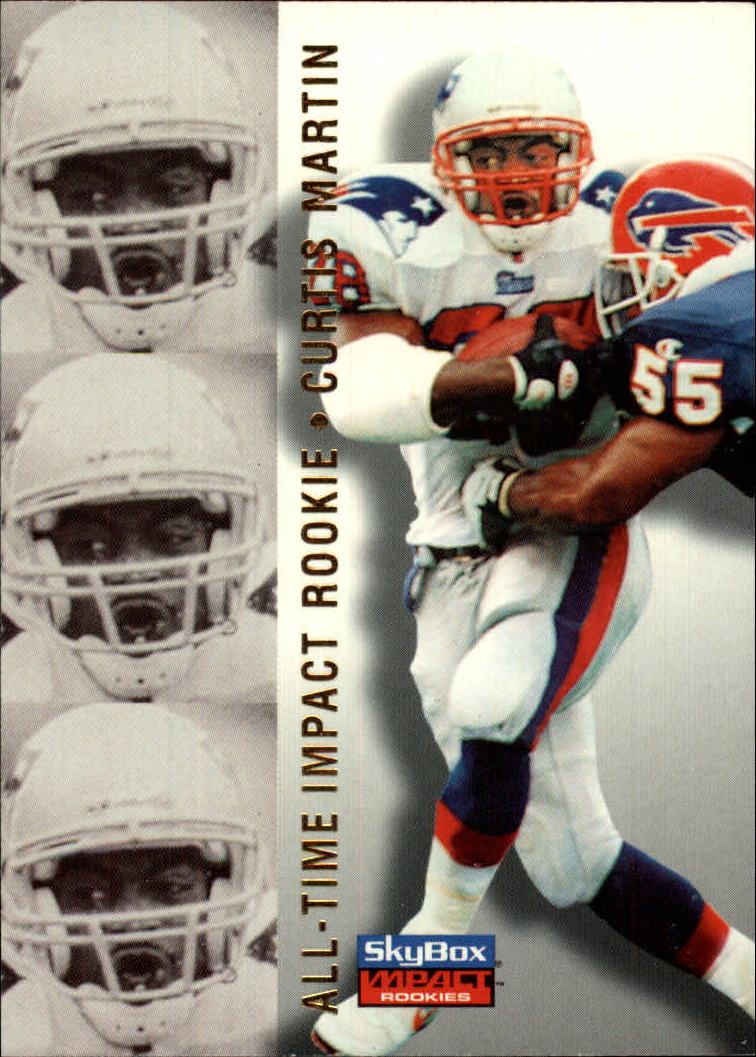 1996 SkyBox Impact Rookies #90 Curtis Martin AIR