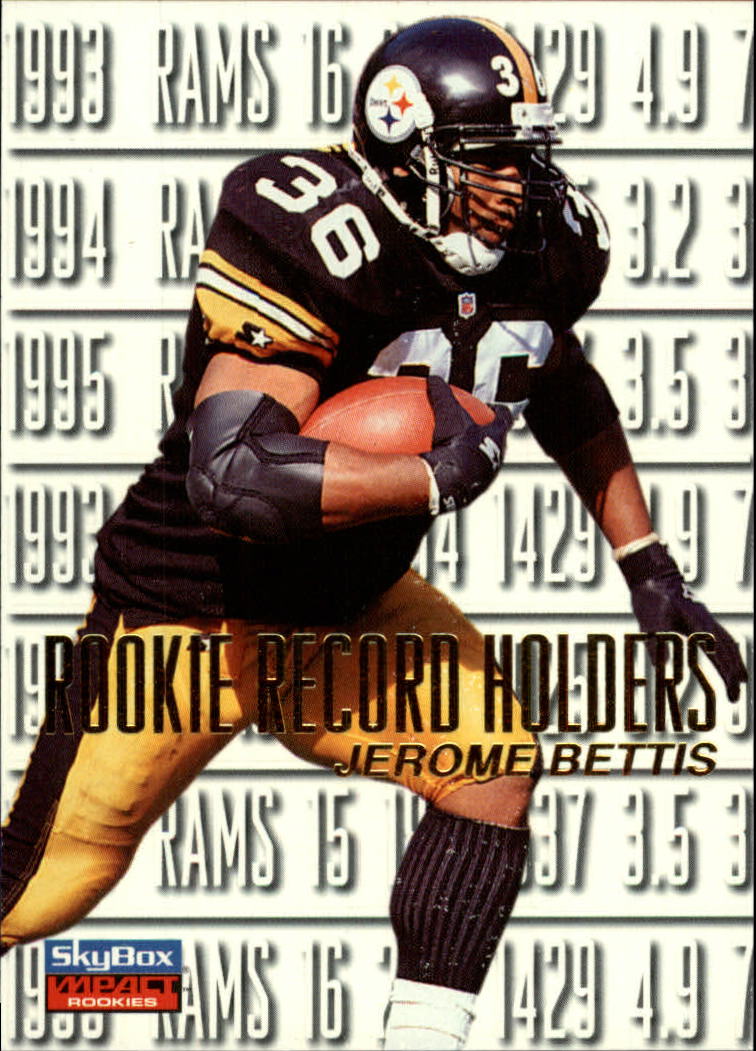 Jerome Bettis cards (1994-2023) Rams Steelers - You Choose