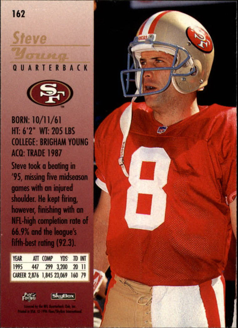 1996 Upper Deck SP Steve Young #47 San Francisco 49ers