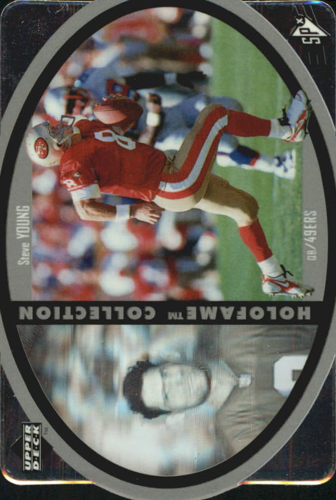 1996 SPx HoloFame #HM4 Steve Young