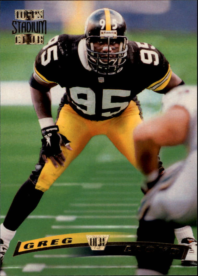 1996 Collector's Choice Greg Lloyd Pittsburgh Steelers #221