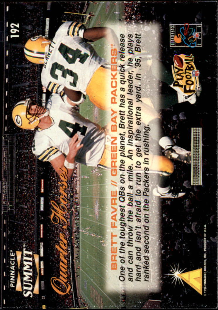 Brett Favre cards (1991-2001) Packers - You Choose - Picture 149 of 372