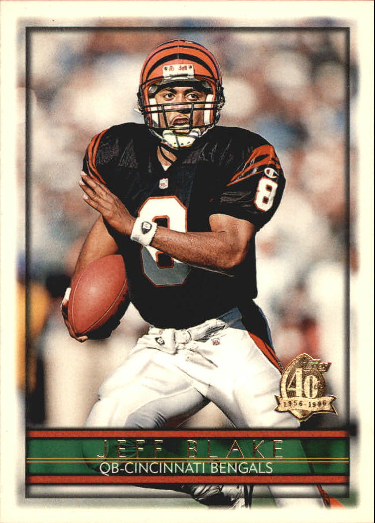 1996 Topps #20 Jeff Blake - NM-MT