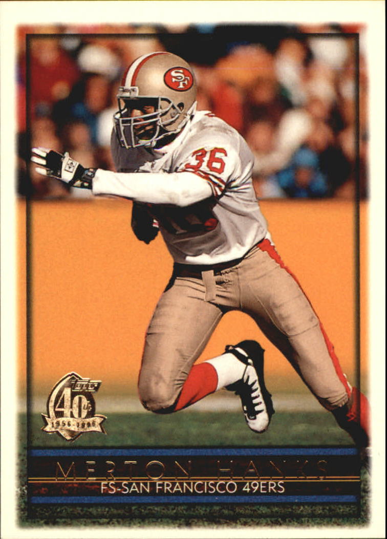 Merton Hanks 1999 Topps #186 - San Francisco 49ers at 's