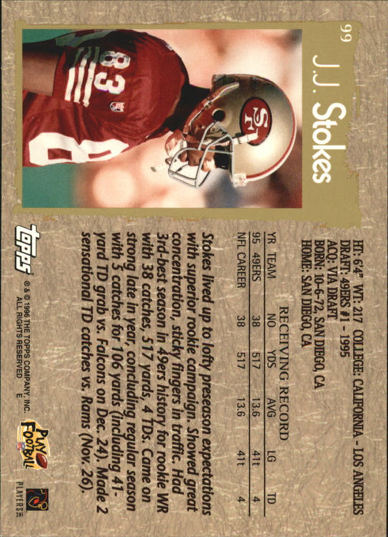 B0473- 1996 Topps Football Card #s 1-250 +Rookies -You Pick - 15+ FREE SHIP - Picture 187 of 439