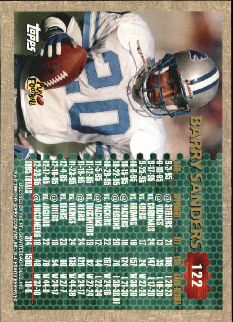 1997 Pro Line III DC - #68 Barry Sanders