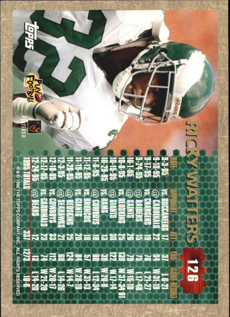 B0473- 1996 Topps Football Card #s 1-250 +Rookies -You Pick - 15+ FREE SHIP - Picture 235 of 439
