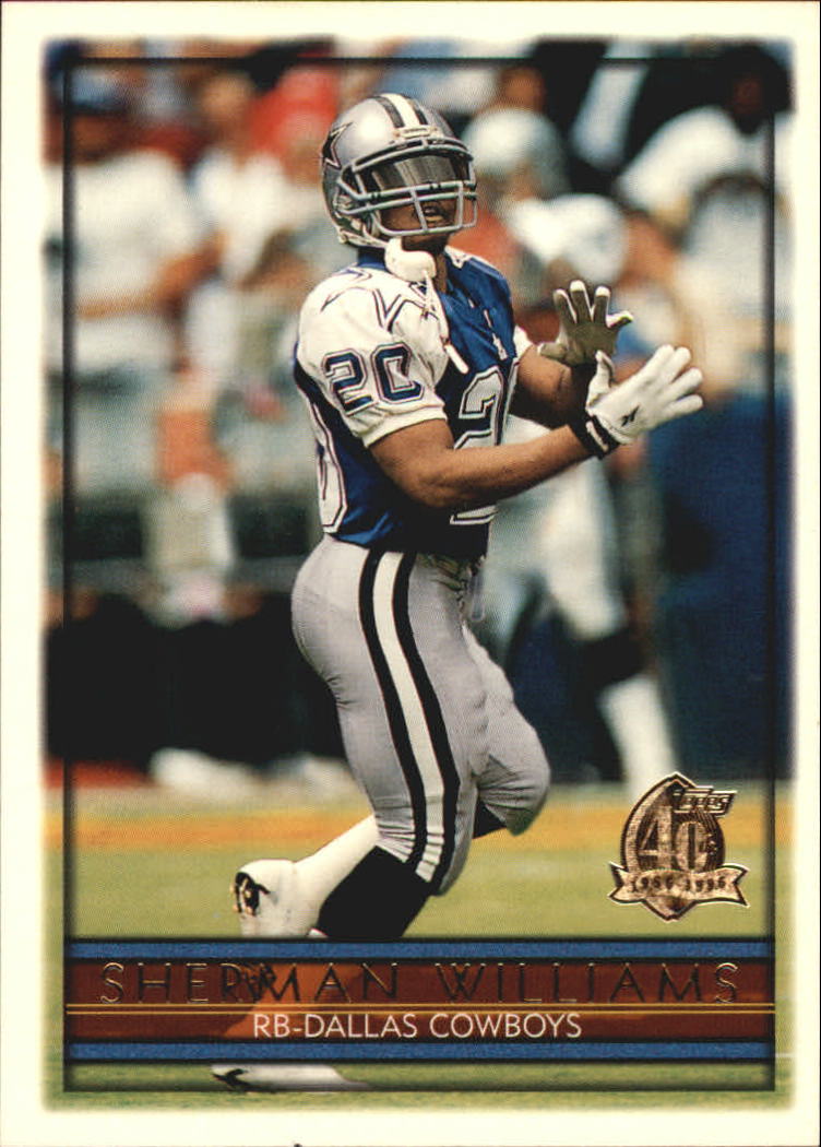 1995 Action Packed #125 Sherman Williams RC Dallas Cowboys