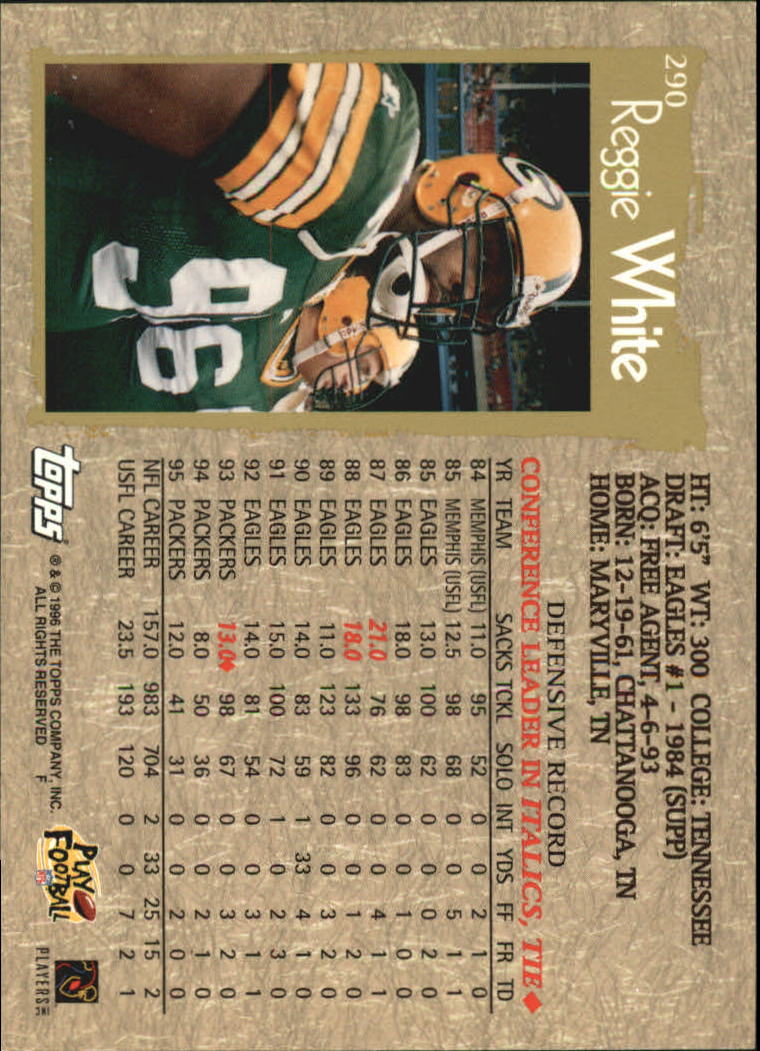 Reggie White cards (1988-2020) Eagles Packers - You Choose