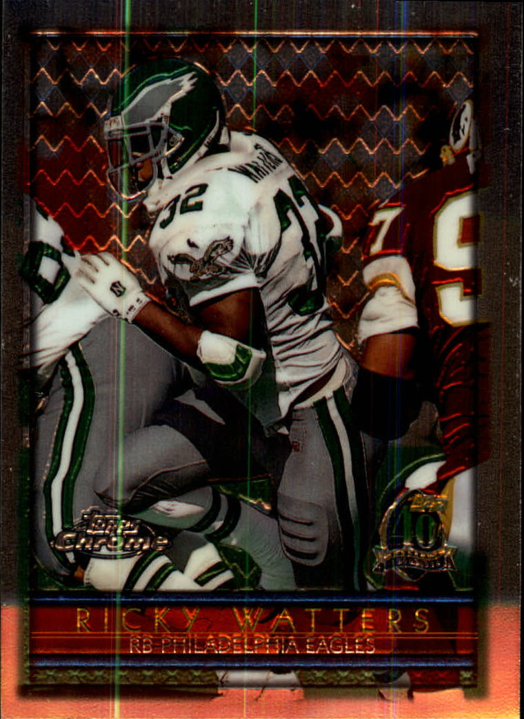 1996 Topps Chrome #49 Ricky Watters