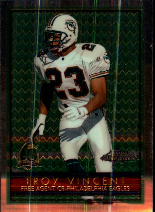 1996 Topps Chrome #85 Troy Vincent