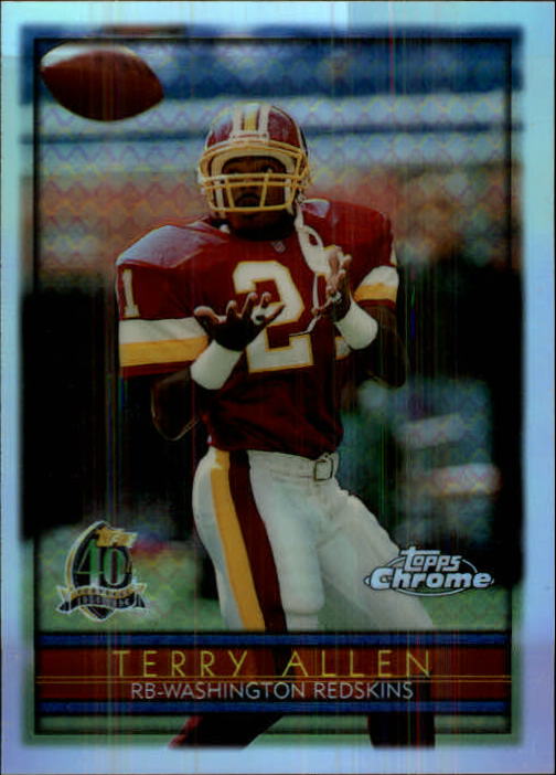 1996 Topps Chrome Refractors #62 Terry Allen