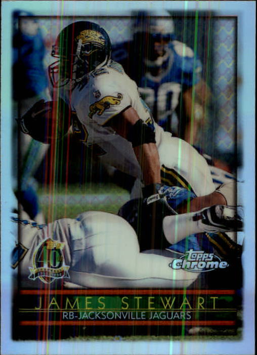 1996 Topps Chrome Refractors #111 James O.Stewart