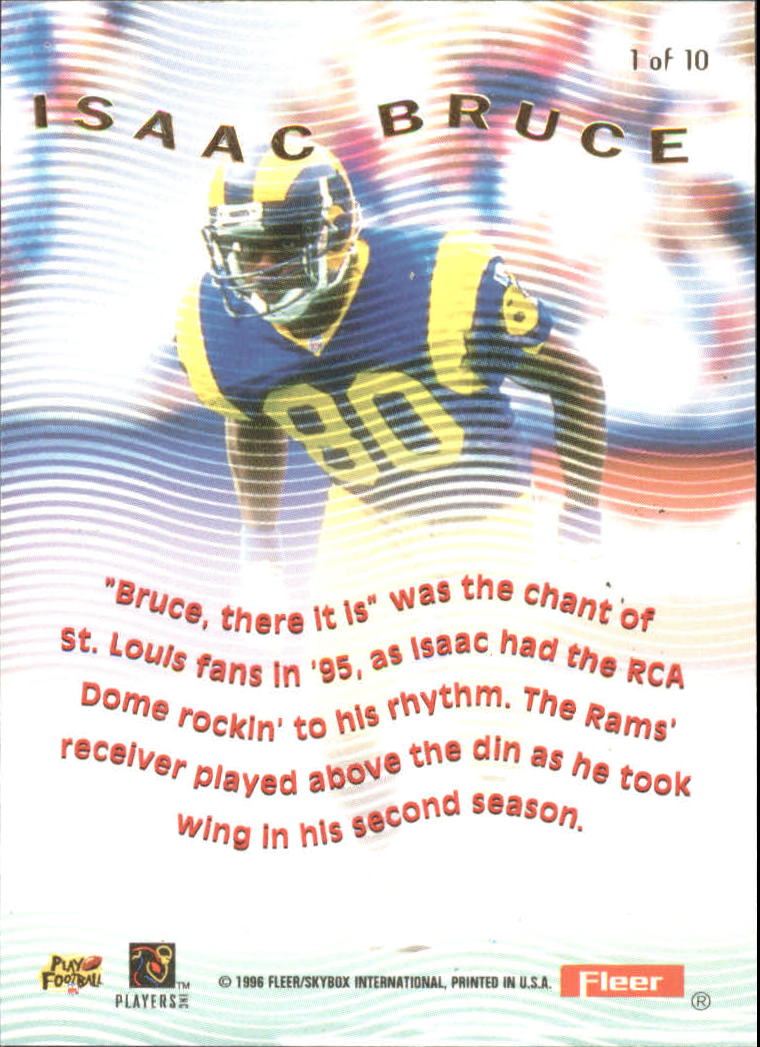 1996 Ultra (Fleer) Football "Insert" Cards - Picture 23 of 61