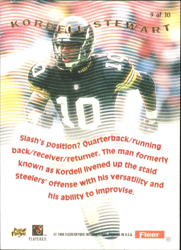 1996 Ultra (Fleer) Football "Insert" Cards - Picture 27 of 61