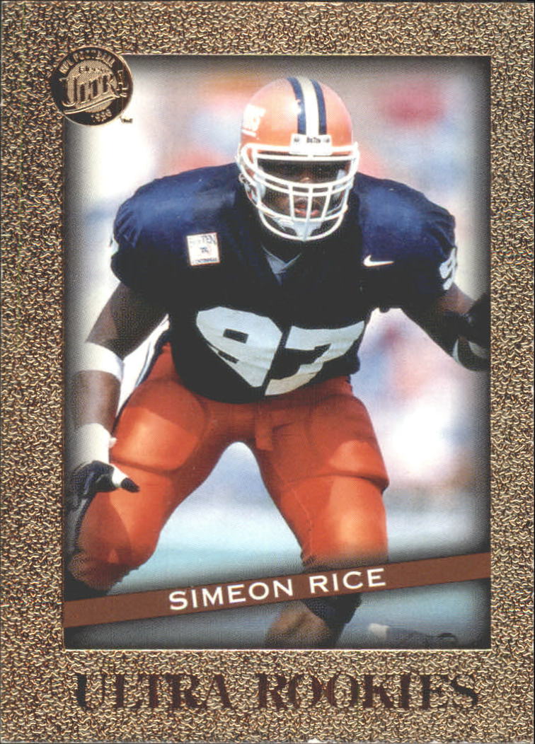 1996 Ultra Rookies #28 Simeon Rice - NM-MT