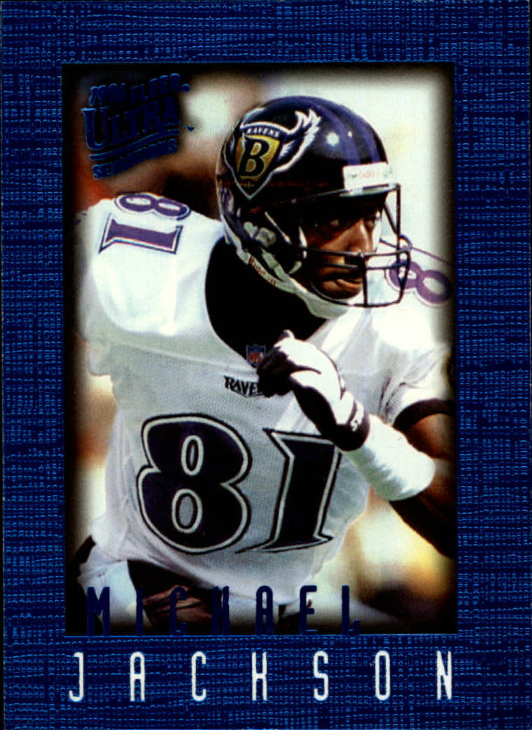 1996 Ultra Sensations (Fleer) Football "Blue" Parallel Cards - Picture 8 of 142
