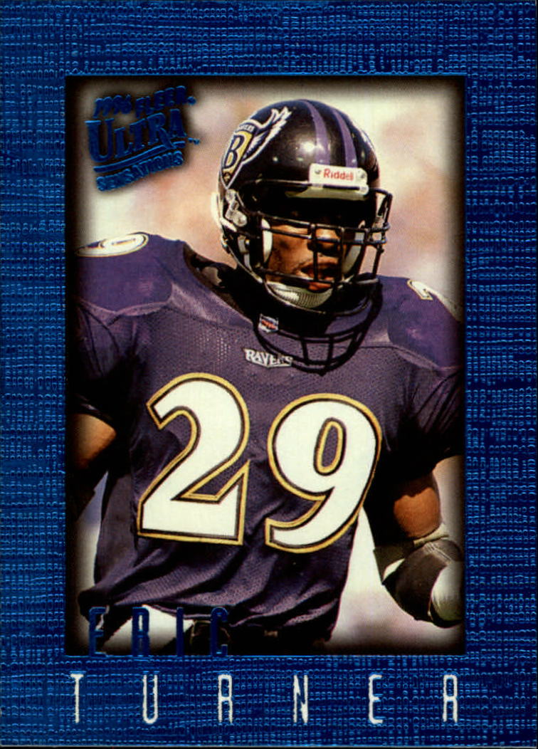 1996 Ultra Sensations (Fleer) Football "Blue" Parallel Cards - Picture 10 of 142