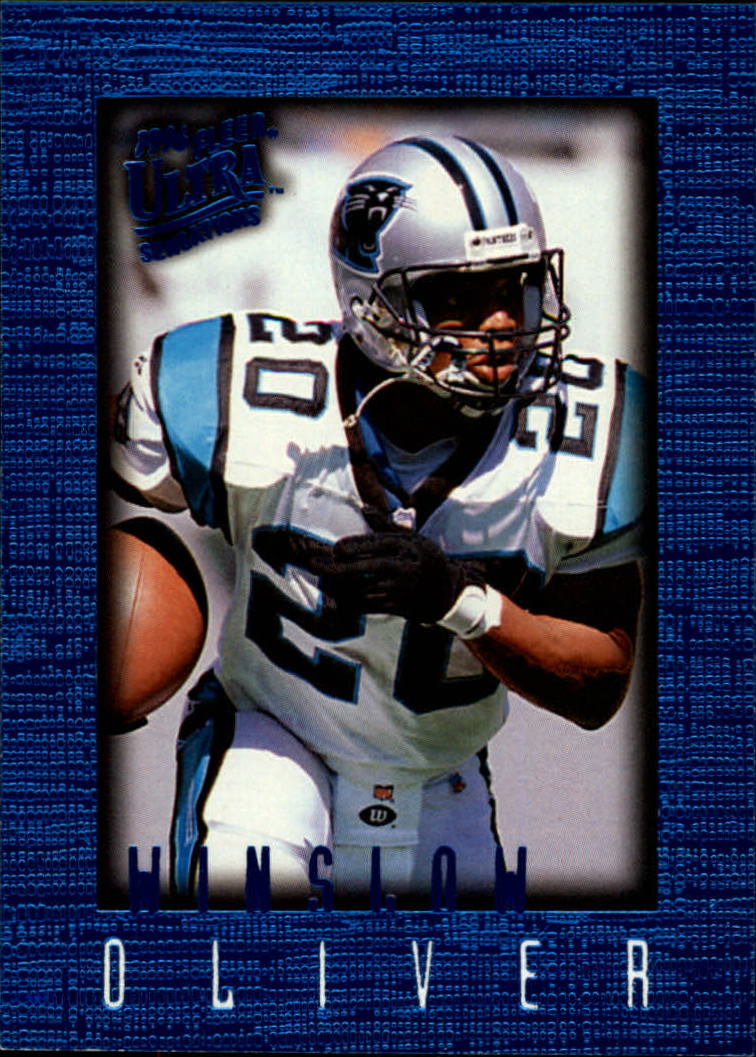 1996 Ultra Sensations (Fleer) Football "Blue" Parallel Cards - Picture 22 of 142