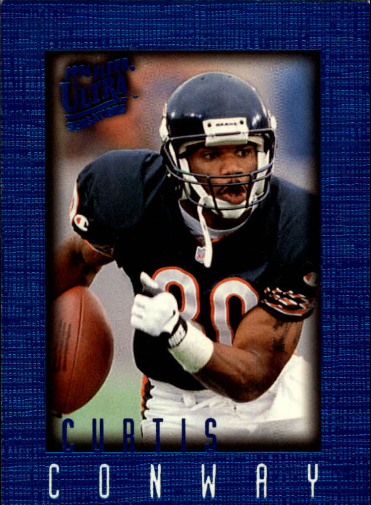 1996 Ultra Sensations (Fleer) Football "Blue" Parallel Cards - Picture 24 of 142