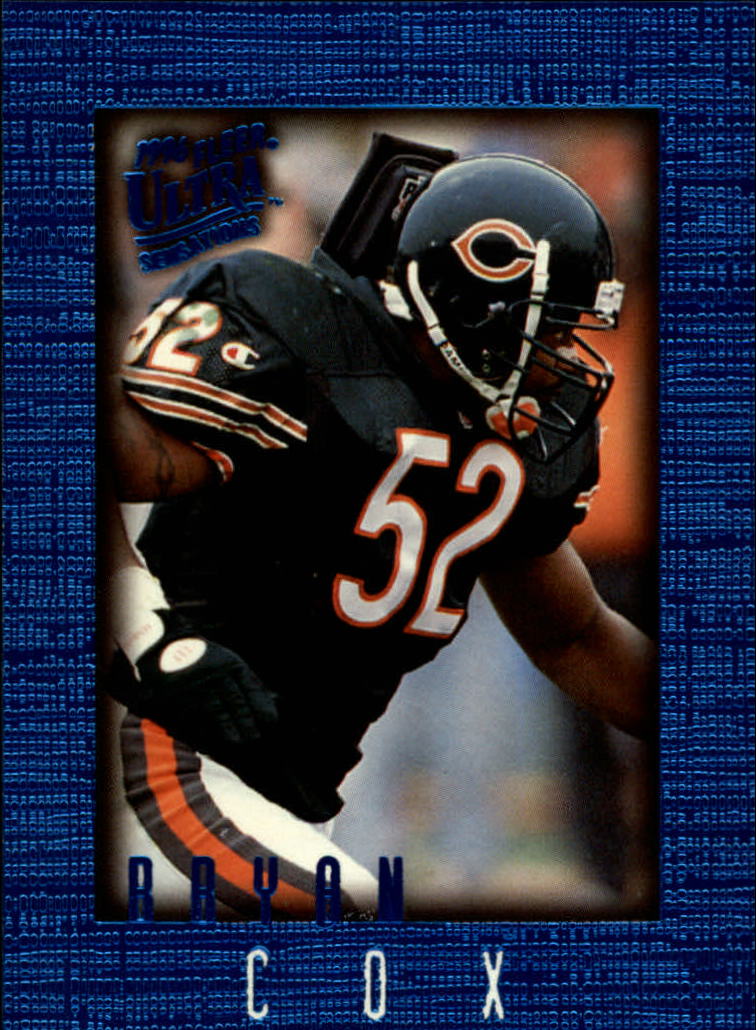 1996 Ultra Sensations (Fleer) Football "Blue" Parallel Cards - Picture 26 of 142