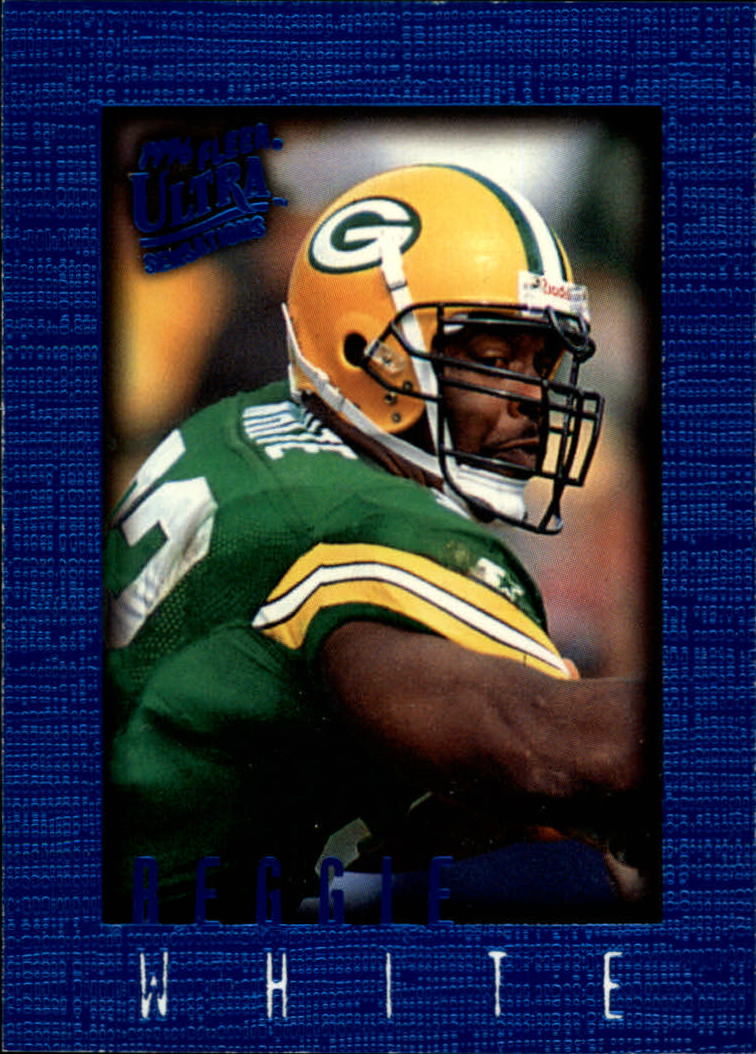 1996 Ultra Sensations (Fleer) Football "Blue" Parallel Cards - Picture 45 of 142